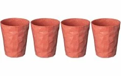 Koziol Gobelet Club No. 2 250 Ml, 4 Pièce/s, Rouge - Verres à Boire