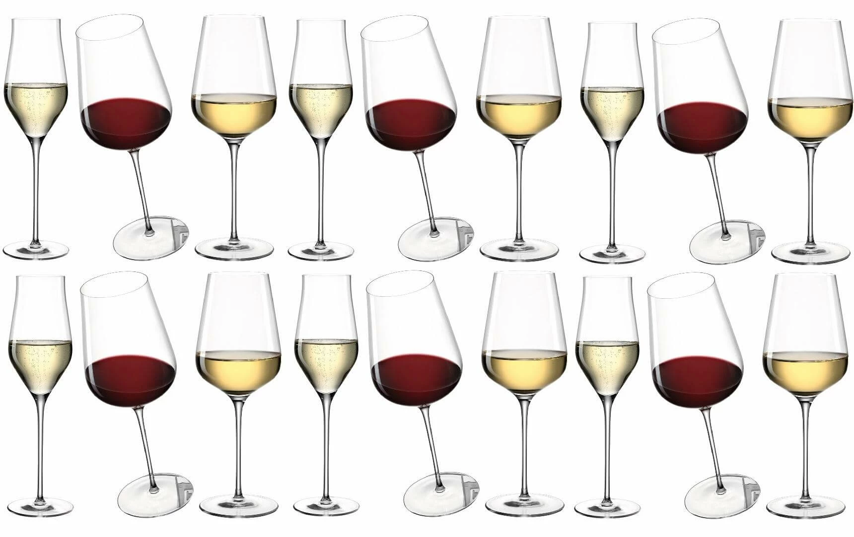 Leonardo Service De Verres à Vin Brunelli 18 Pièces, Transparent - Verres à Vin 3 Leonardo Service De Verres à Vin Brunelli 18 Pièces, Transparent - Verres à Vin