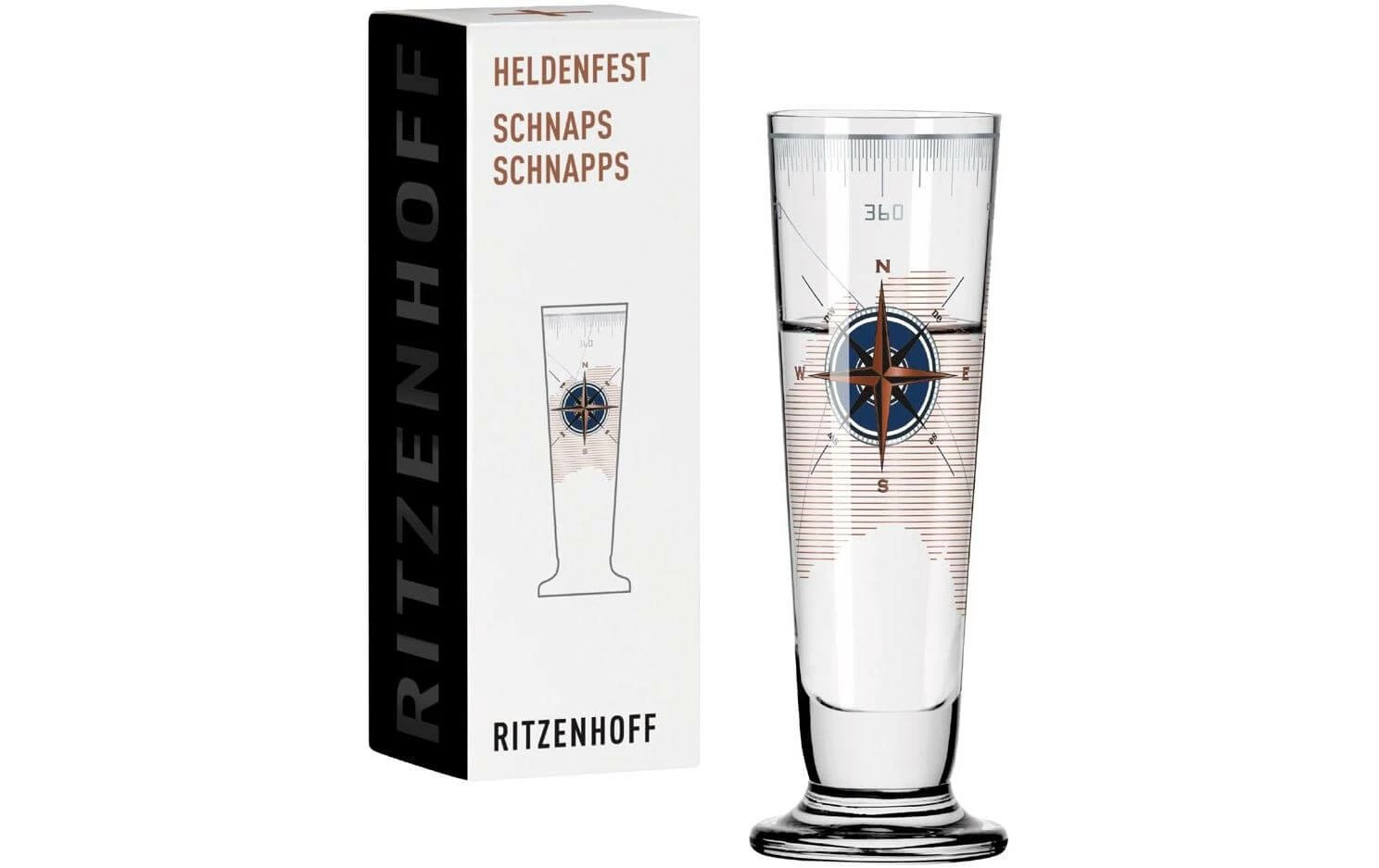 Ritzenhoff Verre à Schnaps Heldenfest No. 5 - Iris Interthal 52 Ml - Verres à Schnaps Et à Liqueur 5 Ritzenhoff Verre à Schnaps Heldenfest No. 5 - Iris Interthal 52 Ml - Verres à Schnaps Et à Liqueur – Image 3
