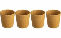 Koziol Gobelet Connect S 190 Ml, 4 Pièce/s, Beige - Verres à Boire