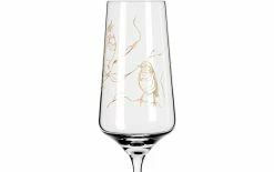 Alternative view of Ritzenhoff Verre à Champagne Brise Rosée N° 1- Marvin Benzoni 233 Ml - Verres à Champagne