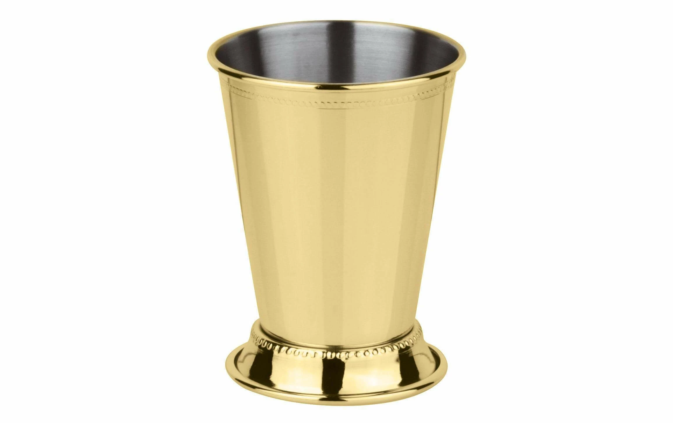 Paderno Gobelet à Cocktail Mint Julep 380 Ml, 1 Pièce/s, Doré - Verres à Cocktail 3 Paderno Gobelet à Cocktail Mint Julep 380 Ml, 1 Pièce/s, Doré - Verres à Cocktail