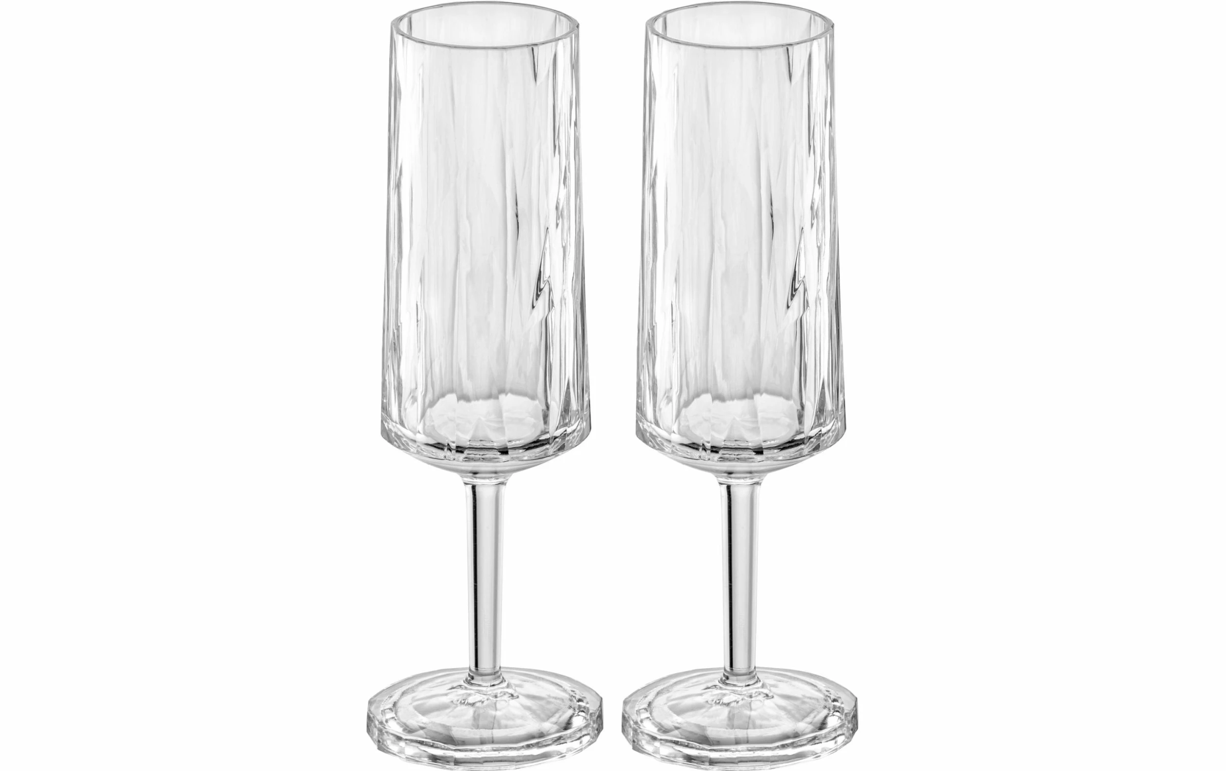 Koziol Verre à Champagne Superglas Club No. 14, 100 Ml, 2 Pièce/s - Verres à Champagne 3 Koziol Verre à Champagne Superglas Club No. 14, 100 Ml, 2 Pièce/s - Verres à Champagne