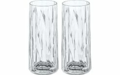 Koziol Verre à Long Drink Superglas Club No. 3, 250 Ml, 2 Pièce/s, - Verres à Cocktail
