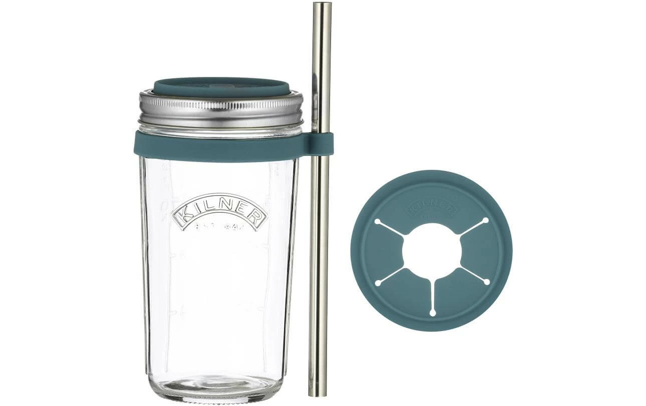 Kilner Verre Smoothie Making Set 500 Ml, 1 Pièce/s, Transparent - Verres à Boire 3 Kilner Verre Smoothie Making Set 500 Ml, 1 Pièce/s, Transparent - Verres à Boire