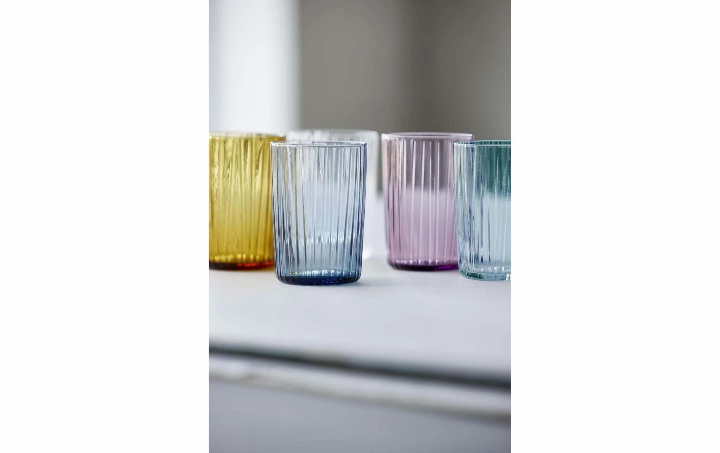 Bitz Verre Kusintha 280 Ml, 4 Pièce/s, Vert - Verres à Boire 5 Bitz Verre Kusintha 280 Ml, 4 Pièce/s, Vert - Verres à Boire – Image 3