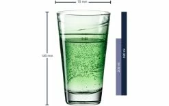 Leonardo Verre Vario Struttura 280 Ml, 6 Pièce/s, Vert - Verres à Boire -Ritzenhoff Shop unnamed file 227