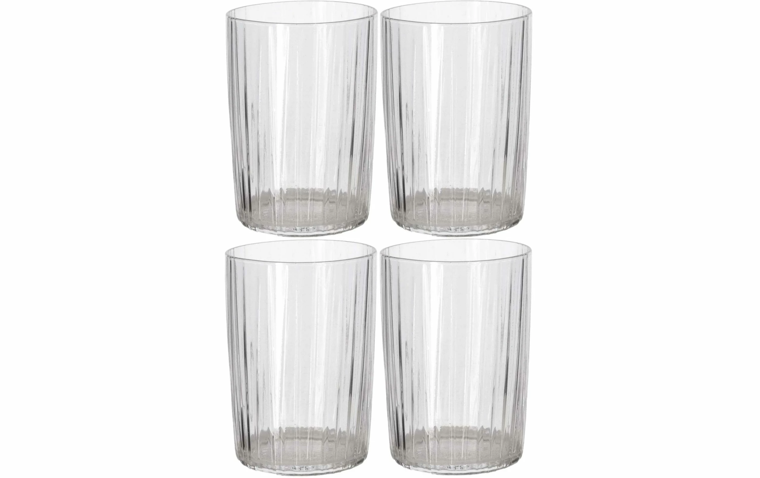 Bitz Verre Kusintha 280 Ml, 4 Pièce/s, Transparent - Verres à Boire 3 Bitz Verre Kusintha 280 Ml, 4 Pièce/s, Transparent - Verres à Boire