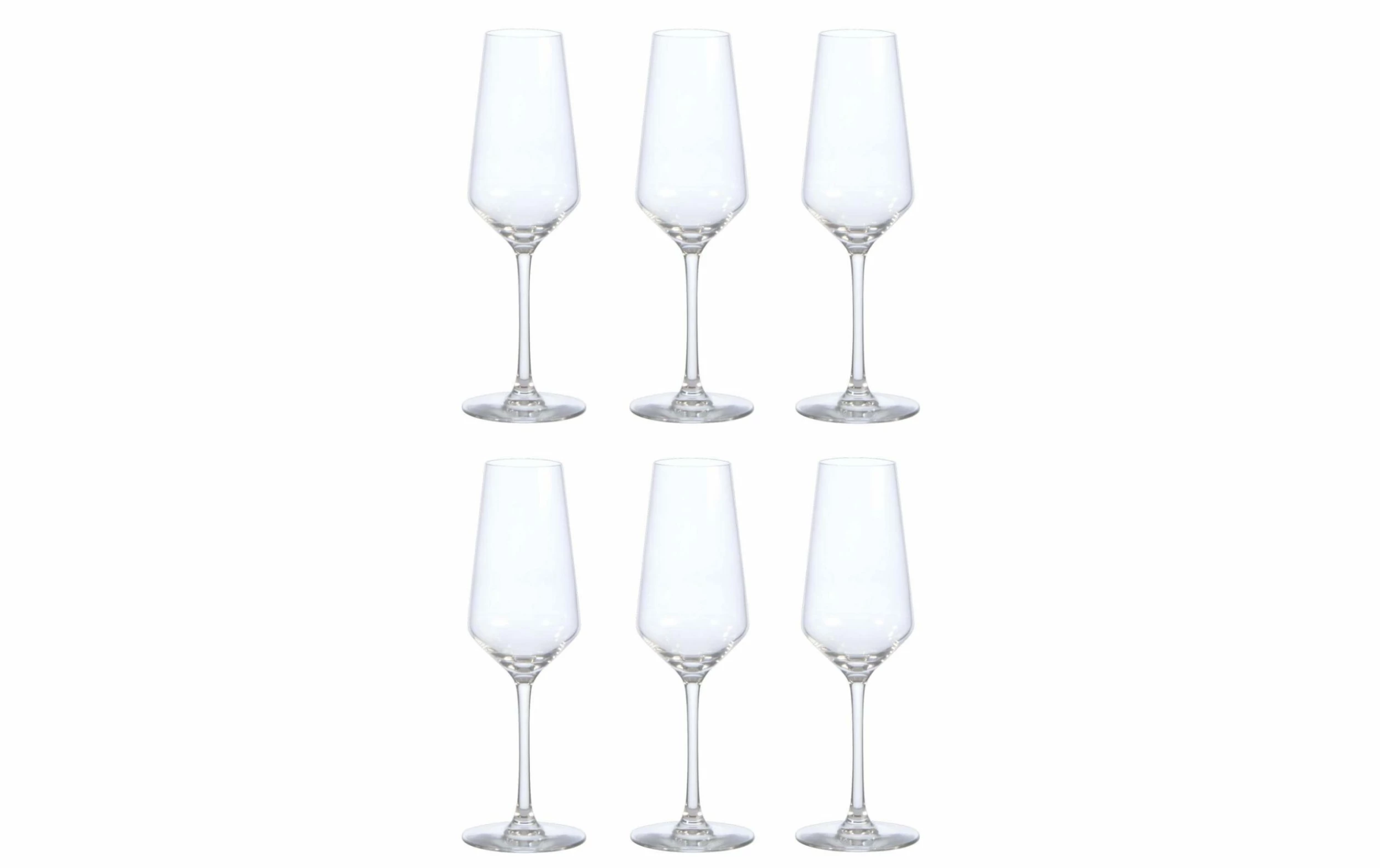 Arcoroc Verre à Champagne Juliette 200 Ml, 6 Pièce/s, Transparent - Verres à Champagne 3 Arcoroc Verre à Champagne Juliette 200 Ml, 6 Pièce/s, Transparent - Verres à Champagne
