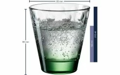 Leonardo Verre Optic 215 Ml, 6 Pièce/s, Vert - Verres à Boire 7 Leonardo Verre Optic 215 Ml, 6 Pièce/s, Vert - Verres à Boire -Ritzenhoff Shop unnamed file 243