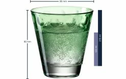 Leonardo Verre Optic Pastell 215 Ml, 6 Pièce/s, Vert - Verres à Boire 7 Leonardo Verre Optic Pastell 215 Ml, 6 Pièce/s, Vert - Verres à Boire -Ritzenhoff Shop unnamed file 255