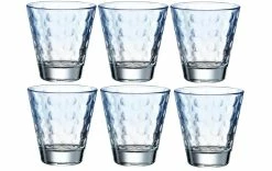 Leonardo Verre Optic Pastell 215 Ml, 6 Pièce/s, Bleu - Verres à Boire
