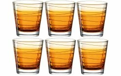 Leonardo Verre Vario Struttura 250 Ml, 6 Pièce/s, Orange - Verres à Boire