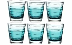Leonardo Verre Vario Struttura 250 Ml, 6 Pièce/s, Bleu Clair - Verres à Boire