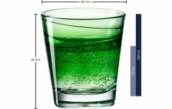 Leonardo Verre Vario Struttura 250 Ml, 6 Pièce/s, Vert - Verres à Boire -Ritzenhoff Shop unnamed file 288