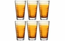 Leonardo Verre Vario Struttura 280 Ml, 6 Pièce/s, Orange - Verres à Boire