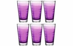 Leonardo Verre Vario Struttura 280 Ml, 6 Pièce/s, Violet - Verres à Boire