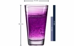 Leonardo Verre Vario Struttura 280 Ml, 6 Pièce/s, Violet - Verres à Boire -Ritzenhoff Shop unnamed file 300