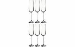 Montana Verre à Champagne Vivid 160 Ml, 6 Pièce/s, Transparent - Verres à Champagne