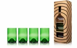 Alternative view of Rebottled Verre 330 Ml, 4 Pièce/s, Vert - Verres à Boire