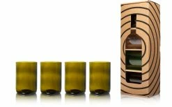 Alternative view of Rebottled Verre 330 Ml, 4 Pièce/s, Vert Olive - Verres à Boire
