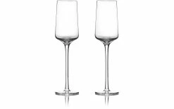 Zone Denmark Verre à Champagne Rocks 230 Ml, 2 Pièce/s, Transparent - Verres à Champagne