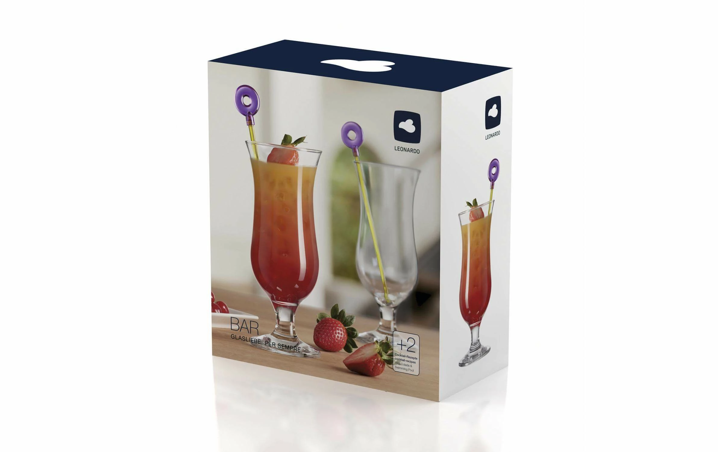 Leonardo Verre à Cocktail Hurricane 450 Ml, 2 Pièce/s, Transparent - Verres à Cocktail 5 Leonardo Verre à Cocktail Hurricane 450 Ml, 2 Pièce/s, Transparent - Verres à Cocktail – Image 3