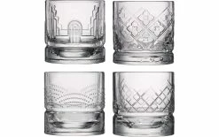 La Rochère Verre à Whisky Dandy 300 Ml, 4 Pièce/s, Transparent - Verres à Whisky