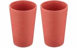 Koziol Gobelet Connect L 350 Ml, 2 Pièce/s, Rouge - Verres à Boire