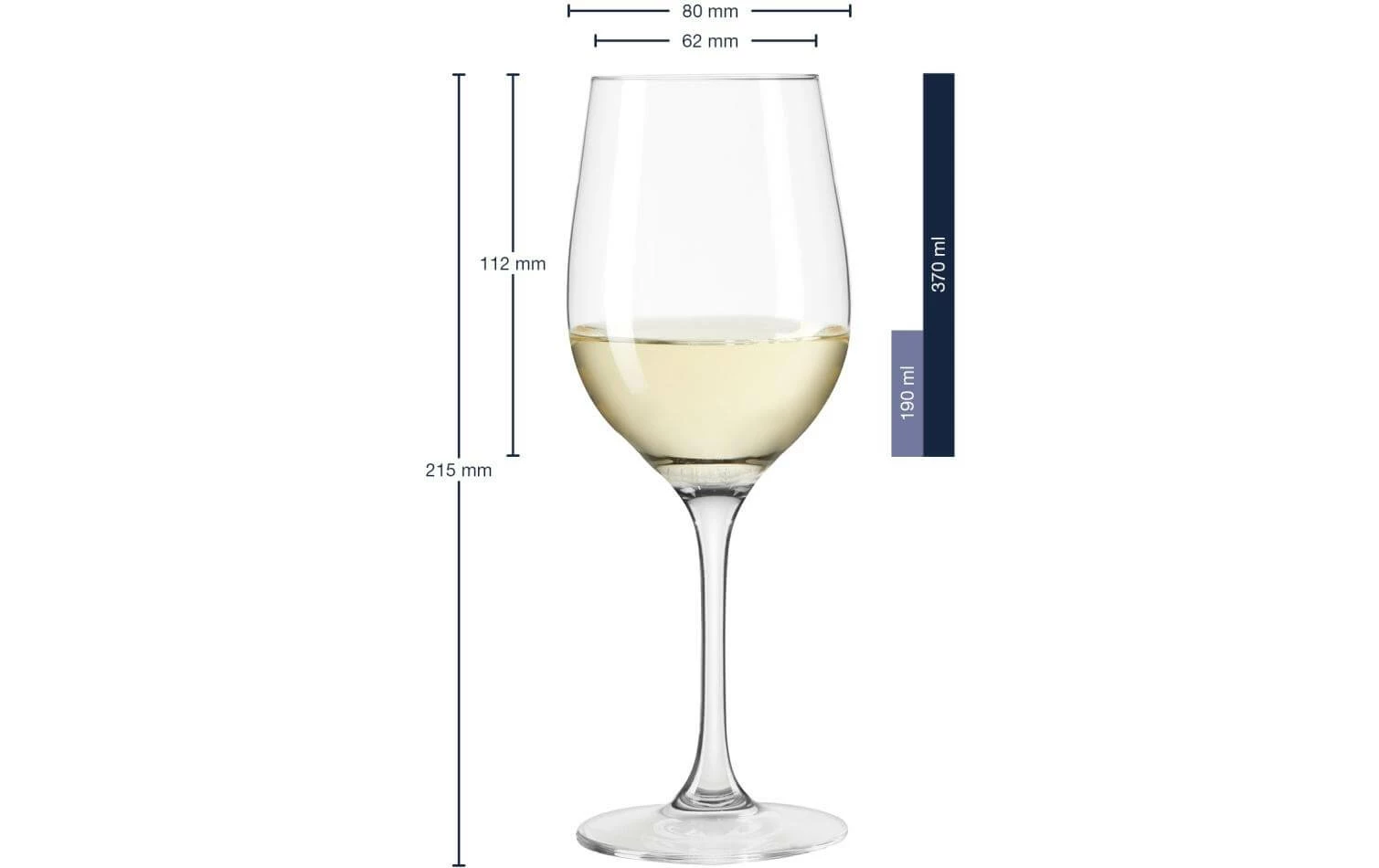Leonardo Verre à Vin Blanc Ciao+ 370 Ml, 6 Pièce/s, Transparent - Verres à Vin 5 Leonardo Verre à Vin Blanc Ciao+ 370 Ml, 6 Pièce/s, Transparent - Verres à Vin – Image 3