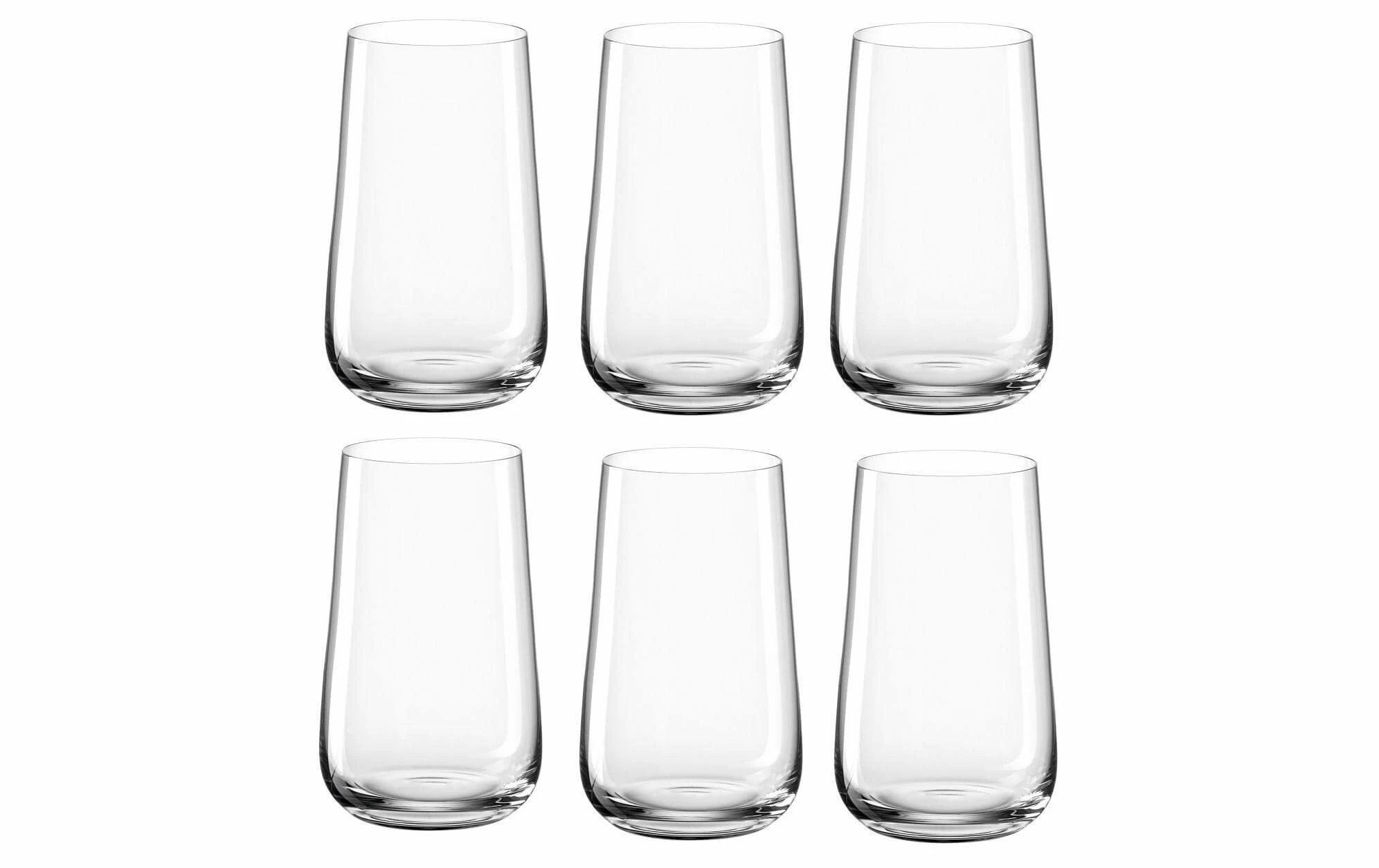 Leonardo Verre à Long Drink Brunelli 530 Ml, 6 Pièce/s, Transparent - Verres à Cocktail 3 Leonardo Verre à Long Drink Brunelli 530 Ml, 6 Pièce/s, Transparent - Verres à Cocktail