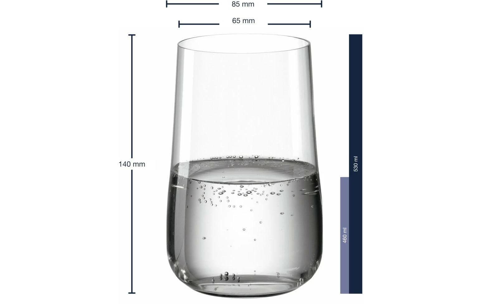 Leonardo Verre à Long Drink Brunelli 530 Ml, 6 Pièce/s, Transparent - Verres à Cocktail 5 Leonardo Verre à Long Drink Brunelli 530 Ml, 6 Pièce/s, Transparent - Verres à Cocktail – Image 3