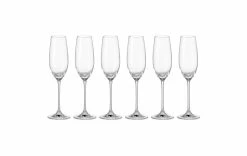 Leonardo Verre à Champagne Barcelona 200 Ml, 6 Pièce/s, Transparent - Verres à Champagne