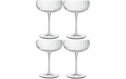 Luigi Bormioli Verre à Champagne Optica 300 Ml, 4 Pièce/s, Transparent - Verres à Champagne