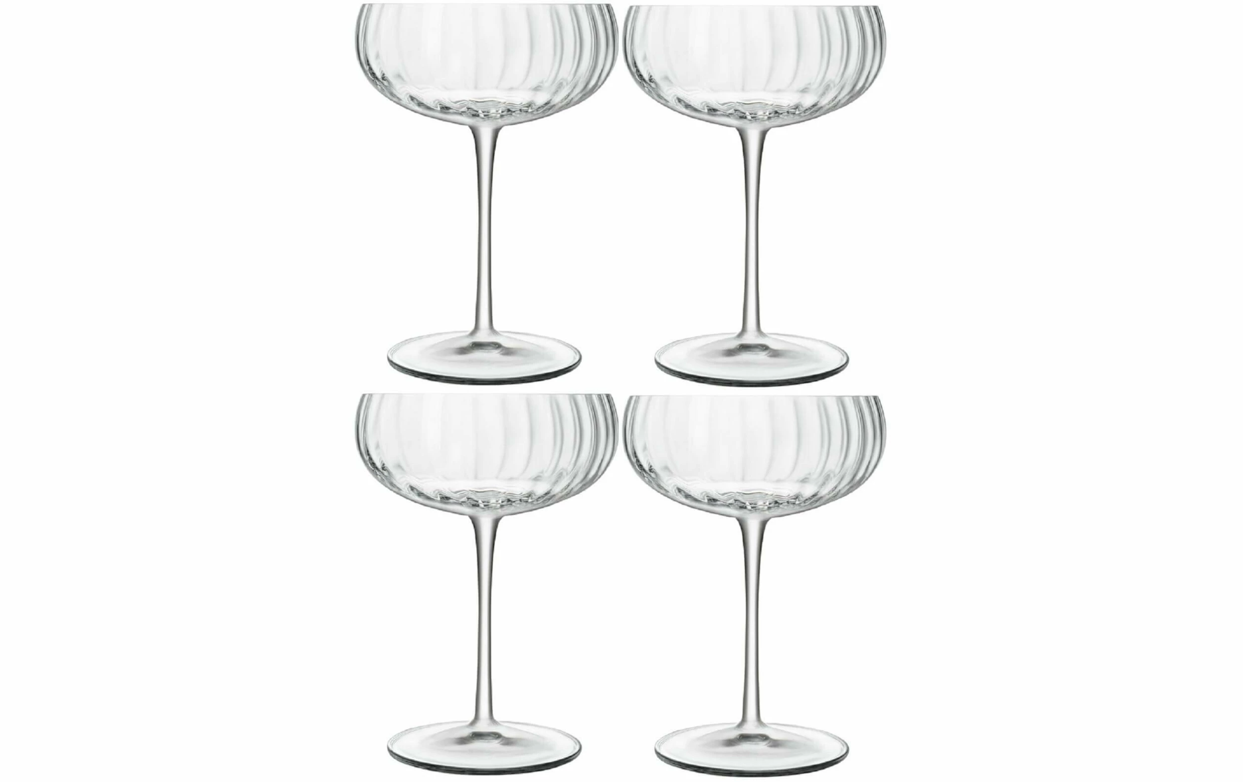 Luigi Bormioli Verre à Champagne Optica 300 Ml, 4 Pièce/s, Transparent - Verres à Champagne 3 Luigi Bormioli Verre à Champagne Optica 300 Ml, 4 Pièce/s, Transparent - Verres à Champagne