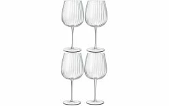 Luigi Bormioli Verre à Vin Rouge Optica 750 Ml, 4 Pièce/s, Transparent - Verres à Vin