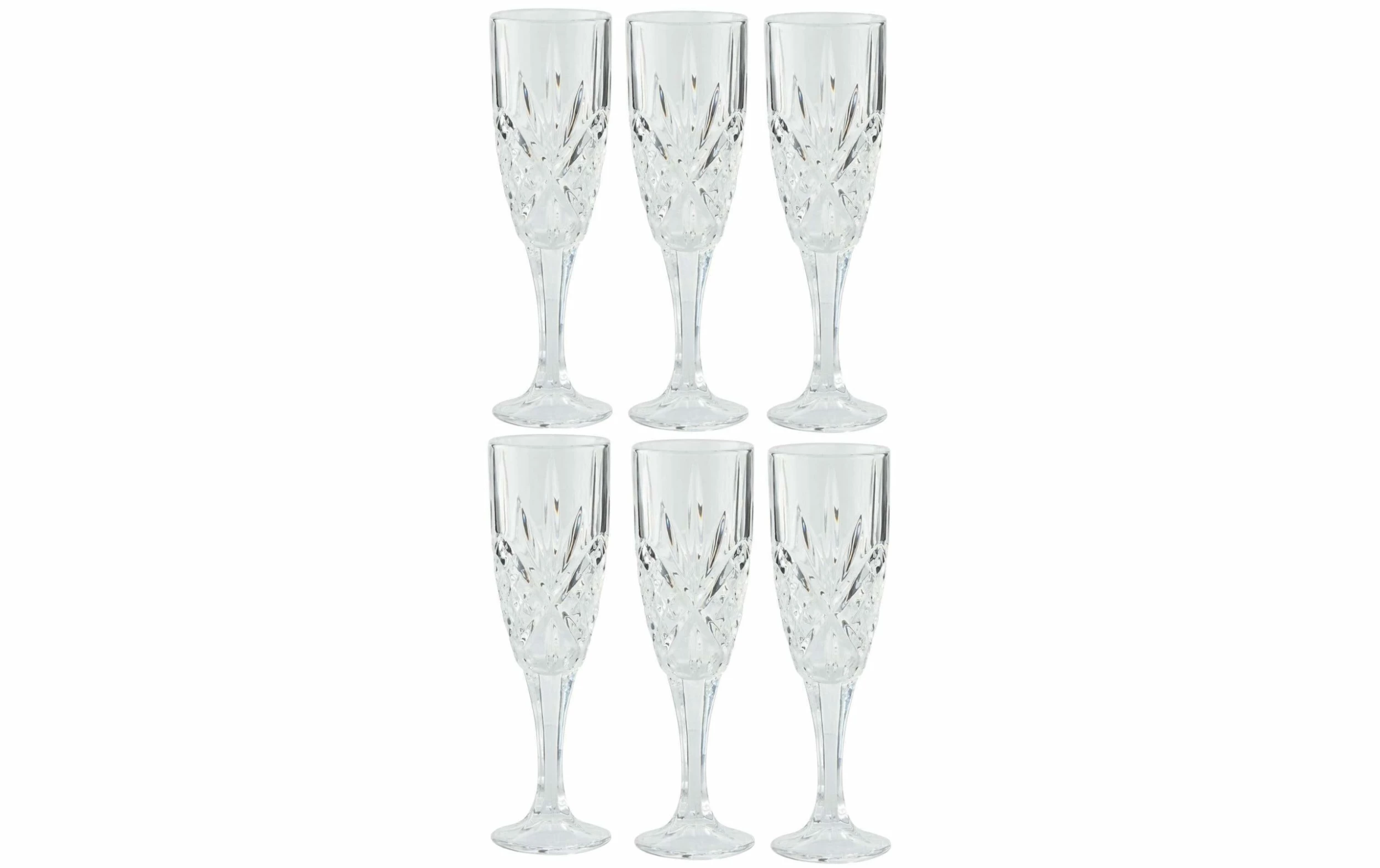 Lene Bjerre Verre à Champagne Cristel 210 Ml, 6 Pièce/s, Transparent - Verres à Champagne 3 Lene Bjerre Verre à Champagne Cristel 210 Ml, 6 Pièce/s, Transparent - Verres à Champagne
