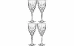 Lene Bjerre Verre à Vin Blanc Cristel 300 Ml, 4 Pièce/s, Transparent - Verres à Vin