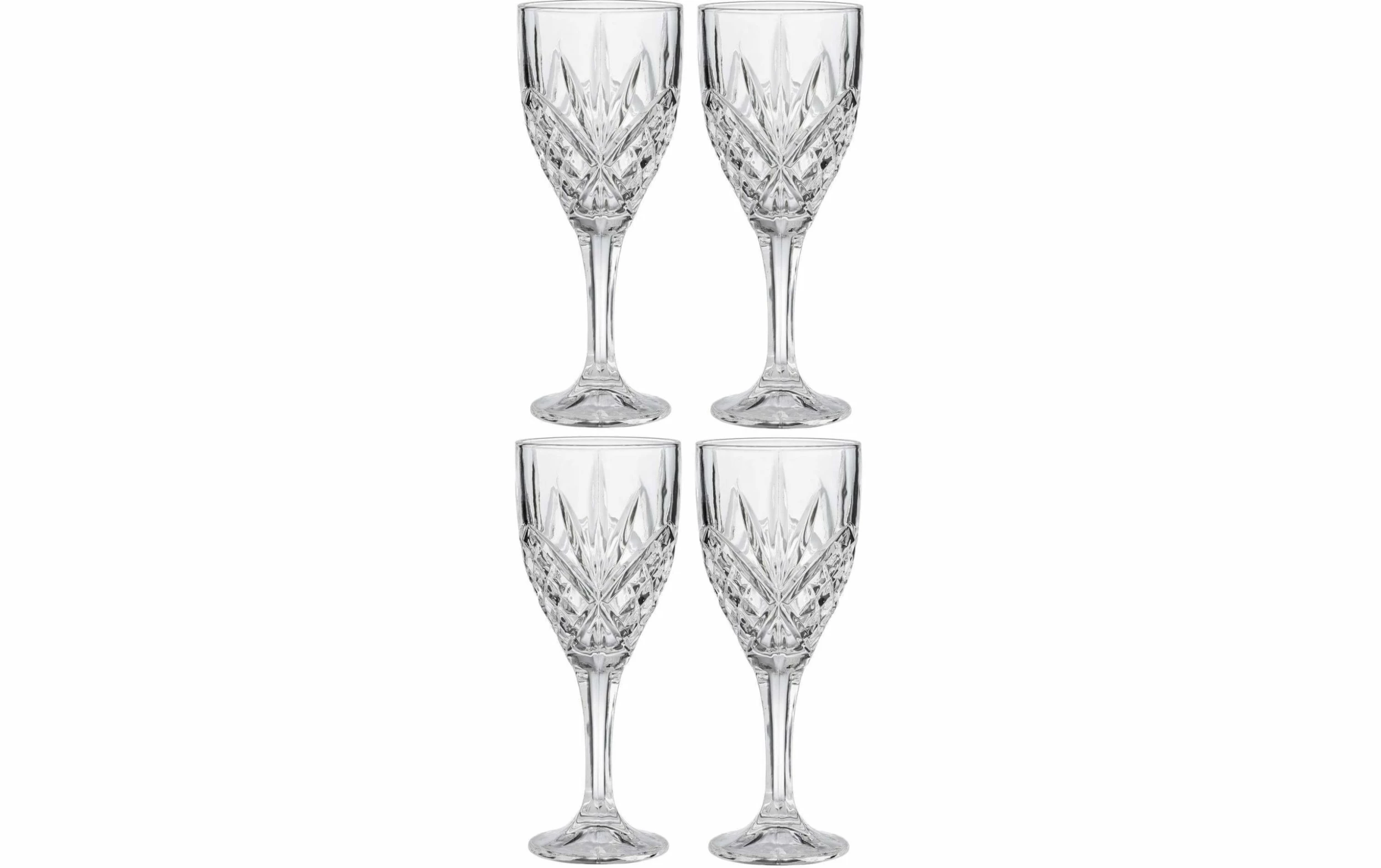 Lene Bjerre Verre à Vin Blanc Cristel 300 Ml, 4 Pièce/s, Transparent - Verres à Vin 3 Lene Bjerre Verre à Vin Blanc Cristel 300 Ml, 4 Pièce/s, Transparent - Verres à Vin