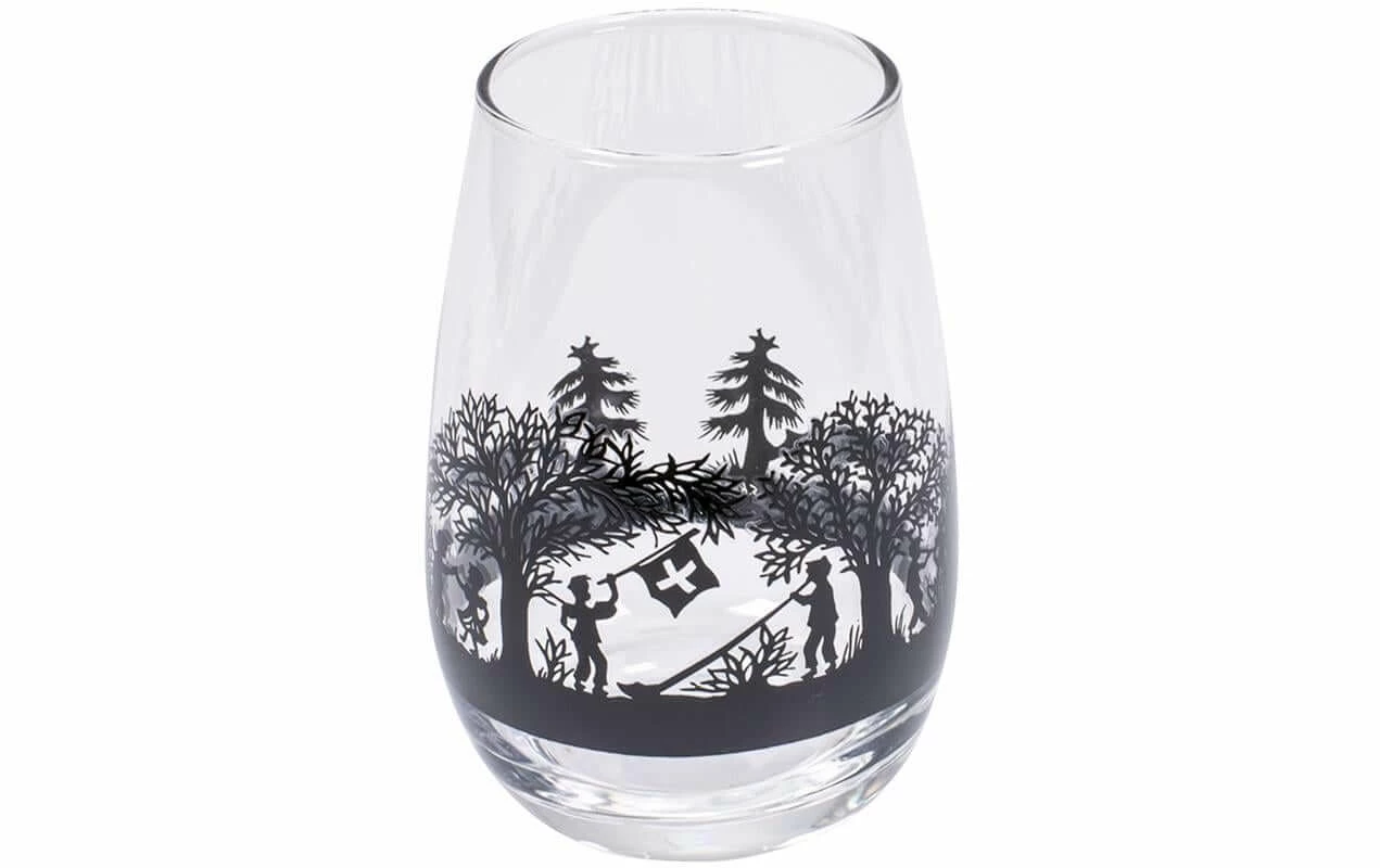 Kadastar Verre Bénichon De Montagne 400 Ml, 1 Pièce/s, Noir/Transparent - Verres à Boire 3 Kadastar Verre Bénichon De Montagne 400 Ml, 1 Pièce/s, Noir/Transparent - Verres à Boire