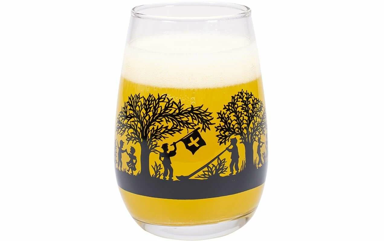 Kadastar Verre Bénichon De Montagne 400 Ml, 1 Pièce/s, Noir/Transparent - Verres à Boire 4 Kadastar Verre Bénichon De Montagne 400 Ml, 1 Pièce/s, Noir/Transparent - Verres à Boire – Image 2