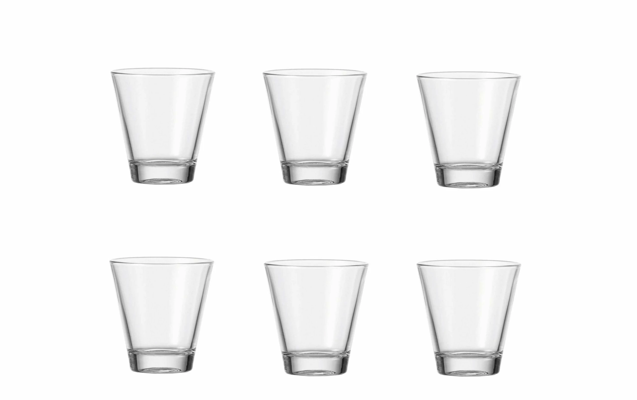 Leonardo Verre Ciao 215 Ml, 6 Pièce/s, Transparent - Verres à Boire 3 Leonardo Verre Ciao 215 Ml, 6 Pièce/s, Transparent - Verres à Boire