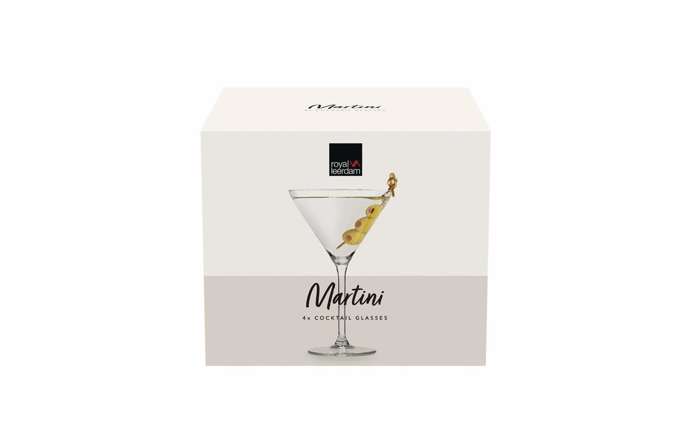 Royal Leerdam Verre à Martini 260 Ml, 4 Pièce/s, Transparent - Verres à Cocktail 4 Royal Leerdam Verre à Martini 260 Ml, 4 Pièce/s, Transparent - Verres à Cocktail – Image 2