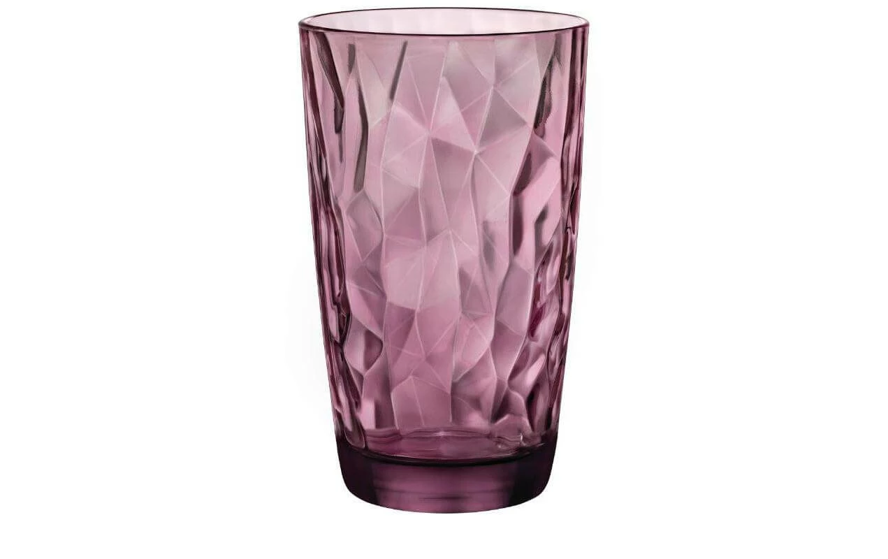 Bormioli Rocco Verre à Long Drink Diamond 470 Ml, 6 Pièce/s, Violet - Verres à Cocktail 4 Bormioli Rocco Verre à Long Drink Diamond 470 Ml, 6 Pièce/s, Violet - Verres à Cocktail – Image 2