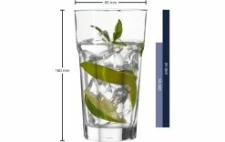Alternative view of Leonardo Verre à Long Drink XL, Rock 540 Ml, 4 Pièce/s, Transparent - Verres à Cocktail