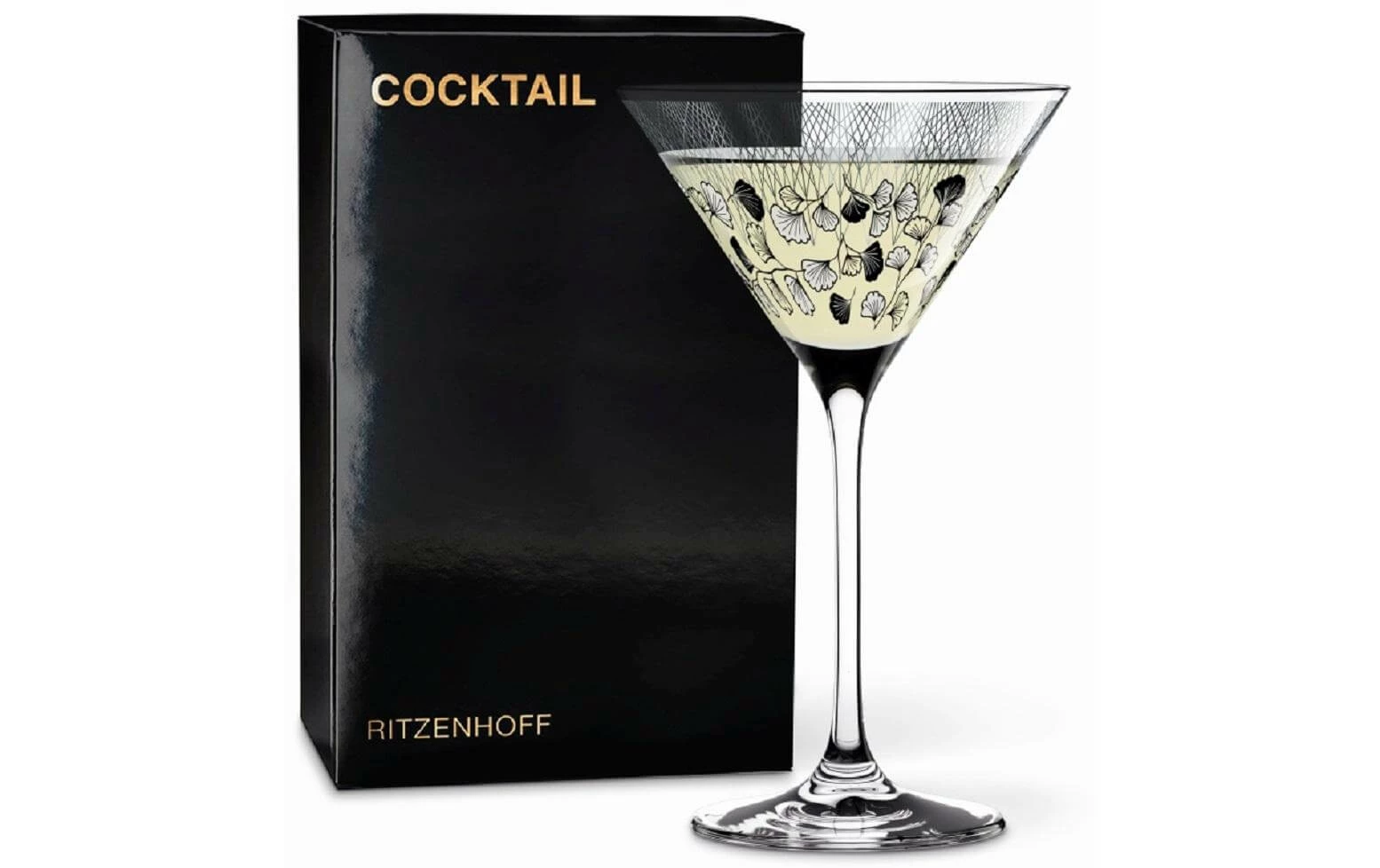 Ritzenhoff Verre à Martini Leaves – Selli Cordazzi 225 Ml, 1 Pièce/s - Verres à Cocktail 4 Ritzenhoff Verre à Martini Leaves – Selli Cordazzi 225 Ml, 1 Pièce/s - Verres à Cocktail – Image 2
