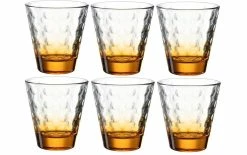 Leonardo Verre Optic 215 Ml, 6 Pièce/s, Orange - Verres à Boire