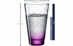 Leonardo Verre Optic 300 Ml, 6 Pièce/s, Violet - Verres à Boire -Ritzenhoff Shop unnamed file 636