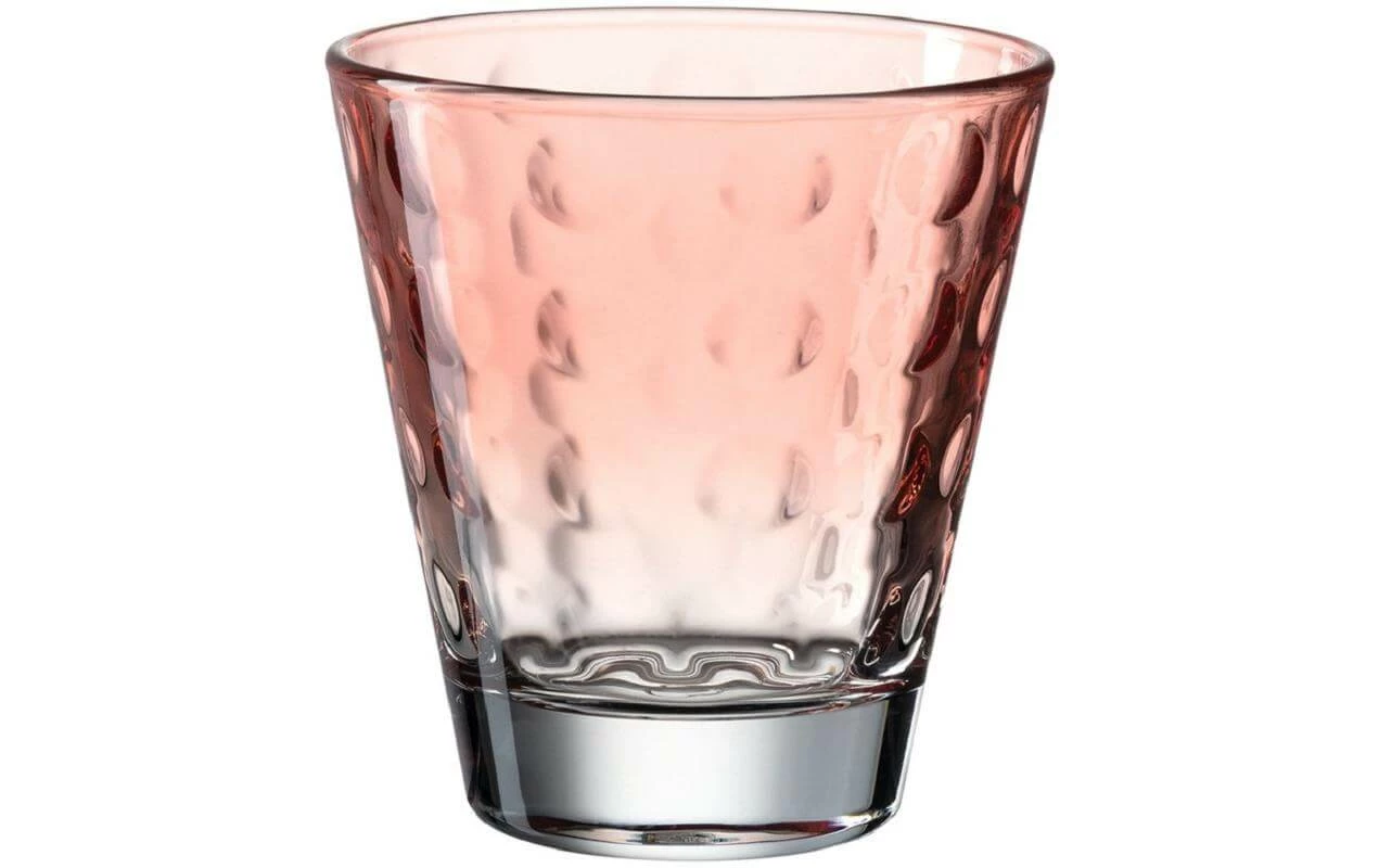 Leonardo Verre Optic Pastell 215 Ml, 6 Pièce/s, Rouge - Verres à Boire 4 Leonardo Verre Optic Pastell 215 Ml, 6 Pièce/s, Rouge - Verres à Boire – Image 2