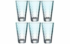 Leonardo Verre Optic Pastell 300 Ml, 6 Pièce/s, Menthe - Verres à Boire